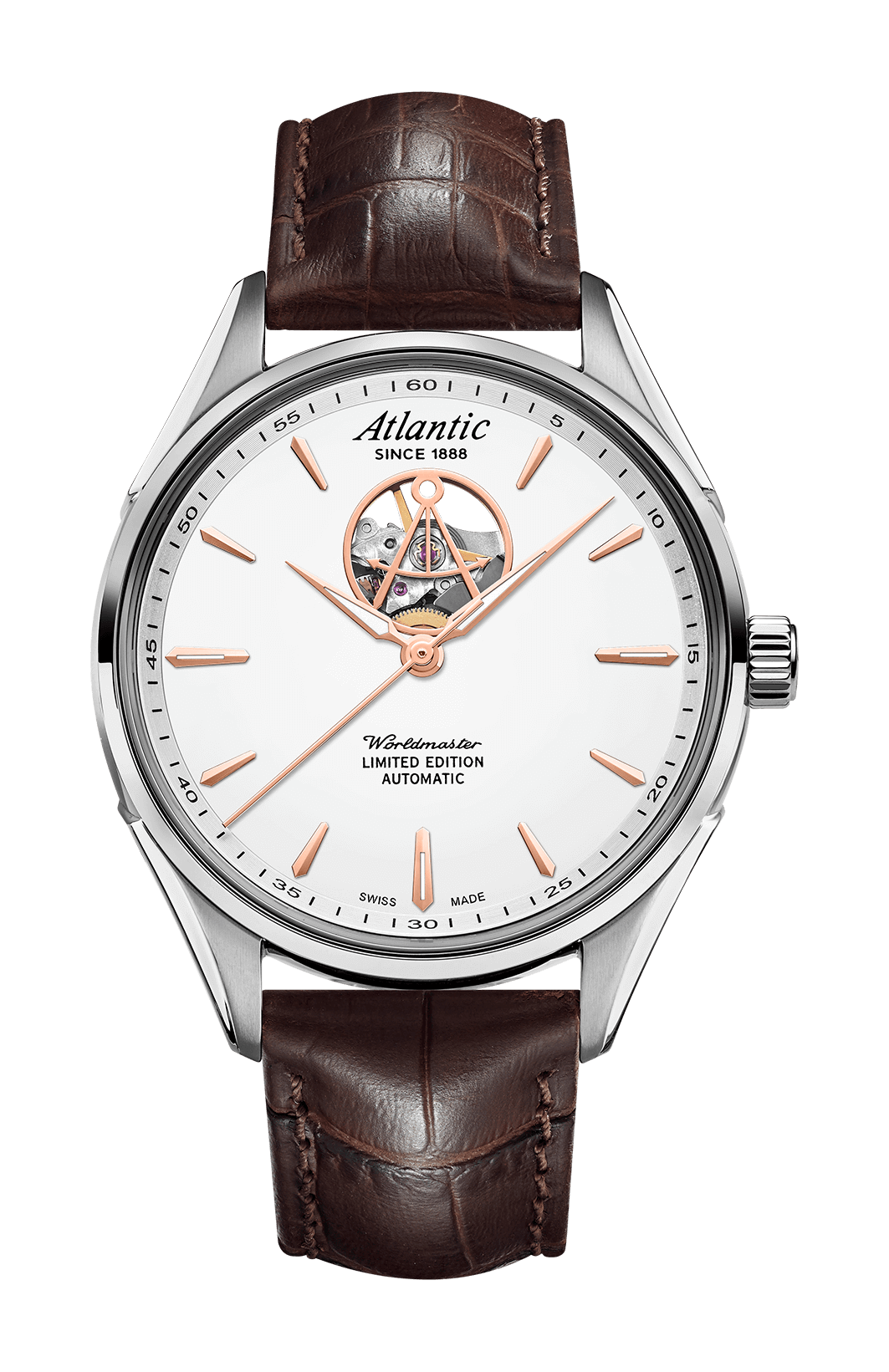 atlantic-watch-worldmaster-automatic-open-heart-ros-gold-limited-edition image 1