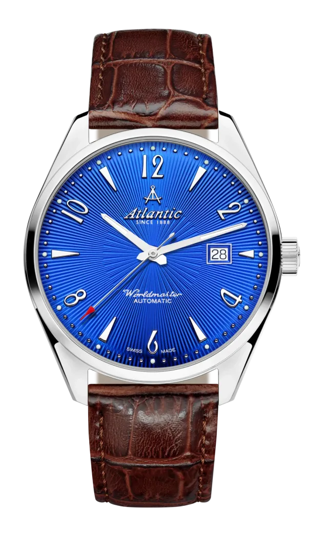 atlantic-watch-worldmaster-art-d-co-automatic-blau-herrenuhr-40mm image 1